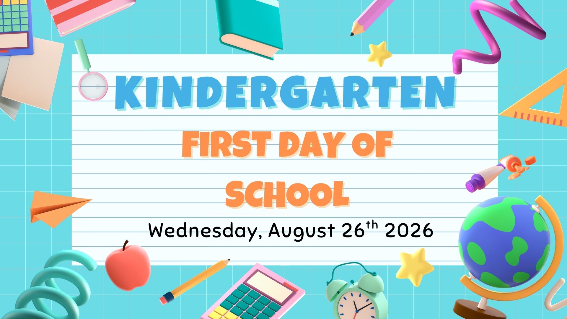 First Day of School